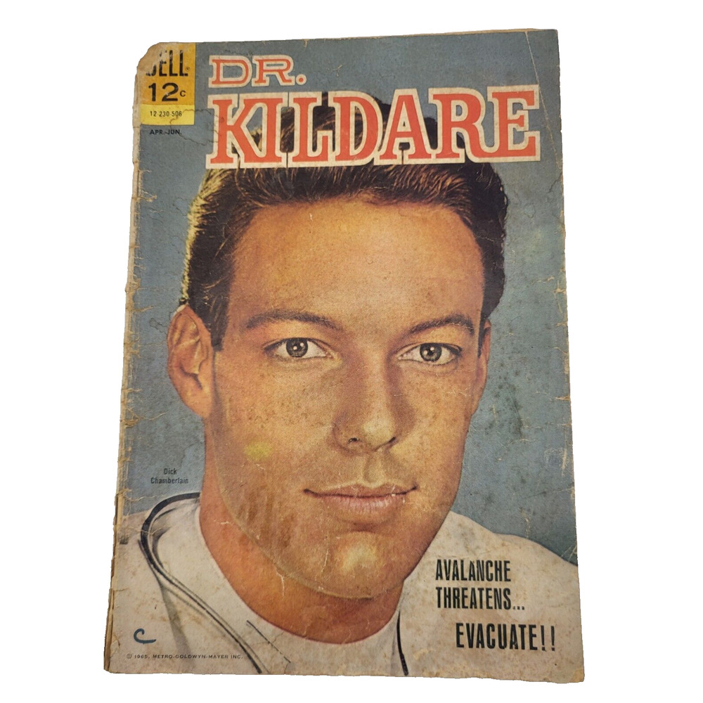 DR KILDARE Dell Comics #9 Apr-Jun 1965 TV Series